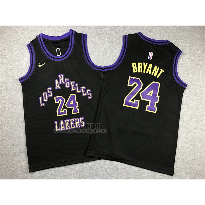 Maglia
 Kobe Bryant NO 24 Bambino
 Los Angeles Lakers Citta
 2023-24 Nero
